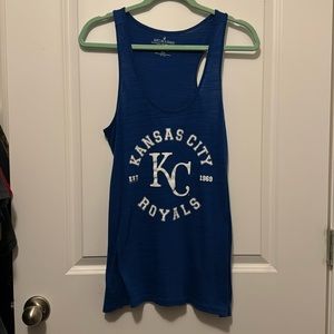 Kansas City Royals racer back tank top